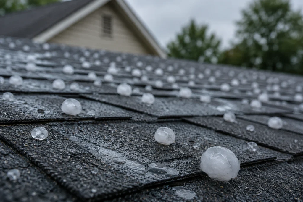 Hail Damage Roof Insurance Claim 2