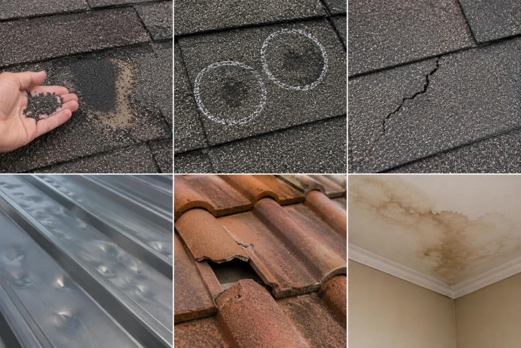 Hail Damage Roof Insurance Claim 3