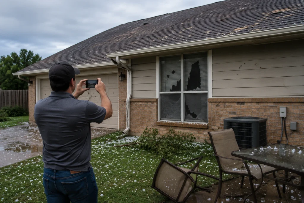 How to Document Hail Damage 3
